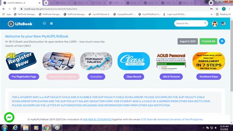 aup lifebook|myAUPLifeBook.